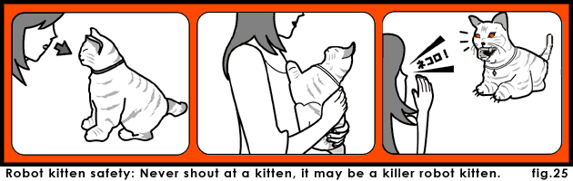 killer robot kitten